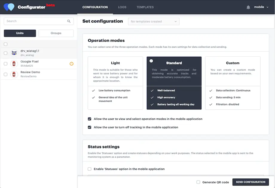 Configurator