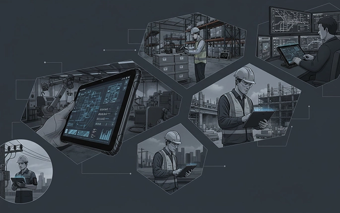 Industrial Android tablet