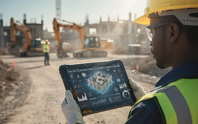 Construction site operations