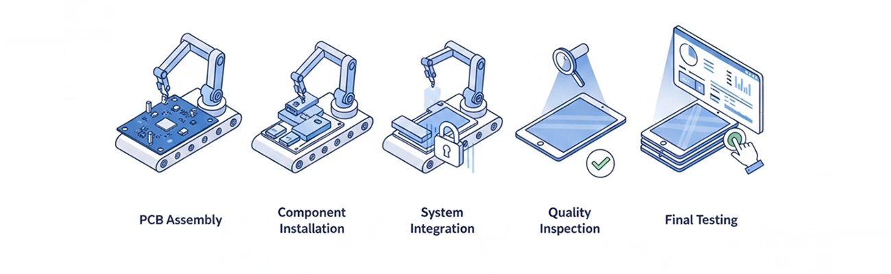 OEM Android rugged tablet development process
